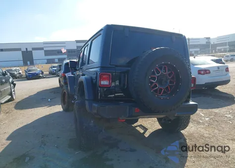 2022 Jeep Wrangler Unlimited Rubicon 4X4 z USA, uszkodzony, nr VIN 1C4HJXFG8NW105936